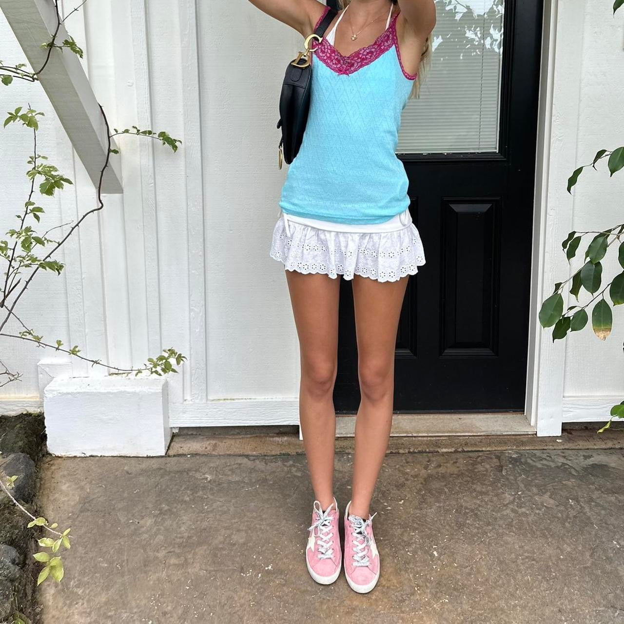 Vintage 90’s blue cami top