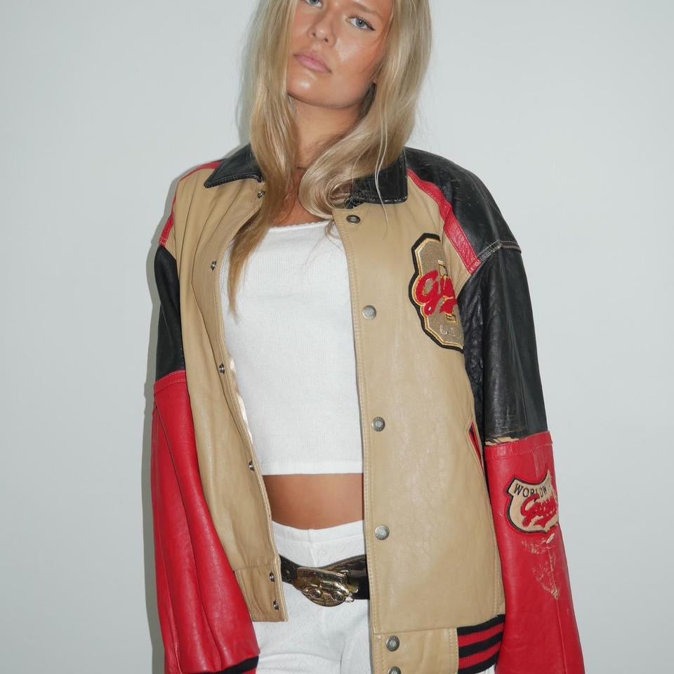 Vintage 90’s Guess leather jacket
