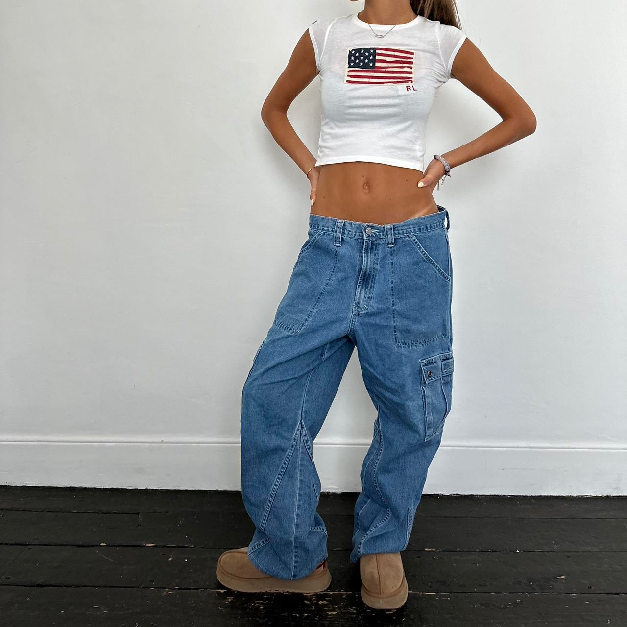 Vintage 2000’s Porsche Design carpenter jeans 🩵