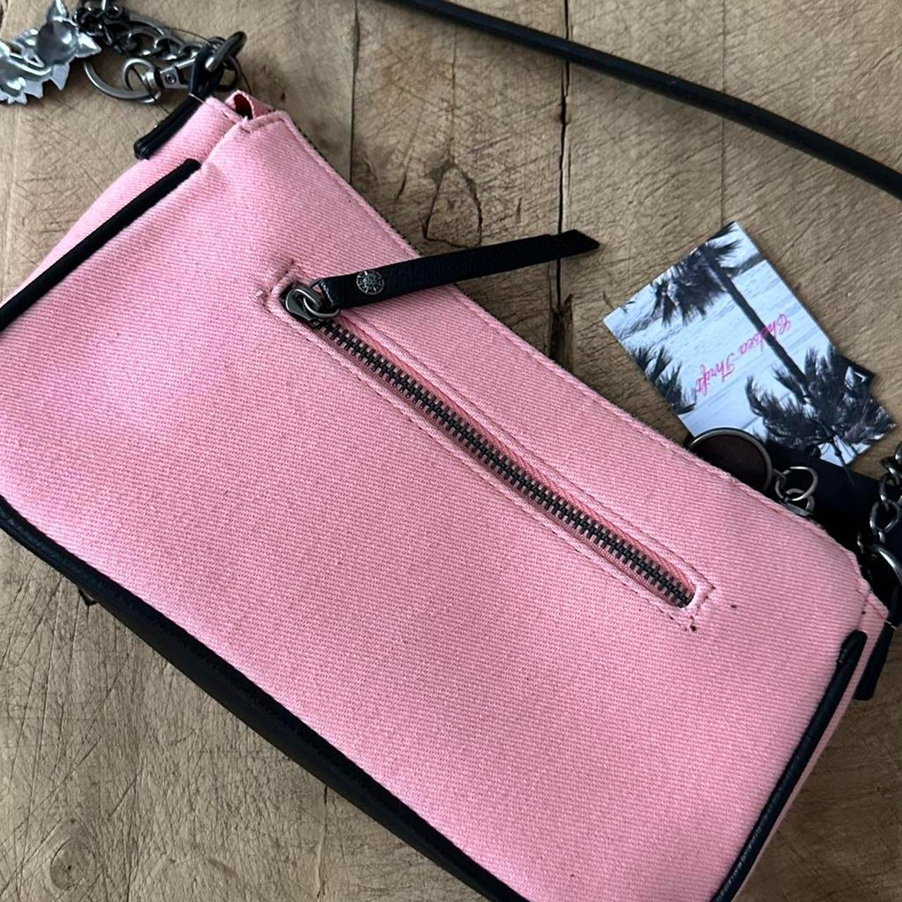 Vintage 2000s Ed Hardy pink bag