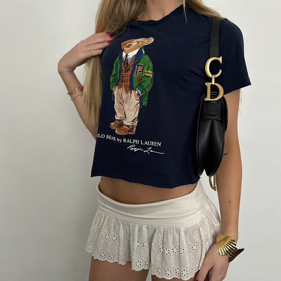 Vintage Ralph Lauren teddy bear baby tee