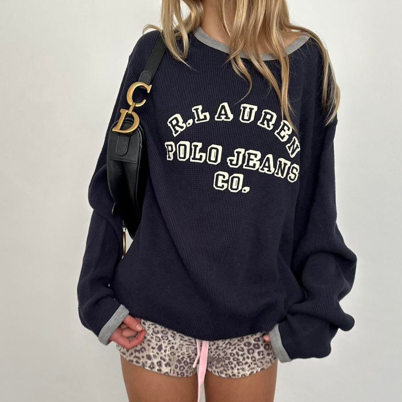 Vintage Polo Ralph Lauren long sleeve waffle top