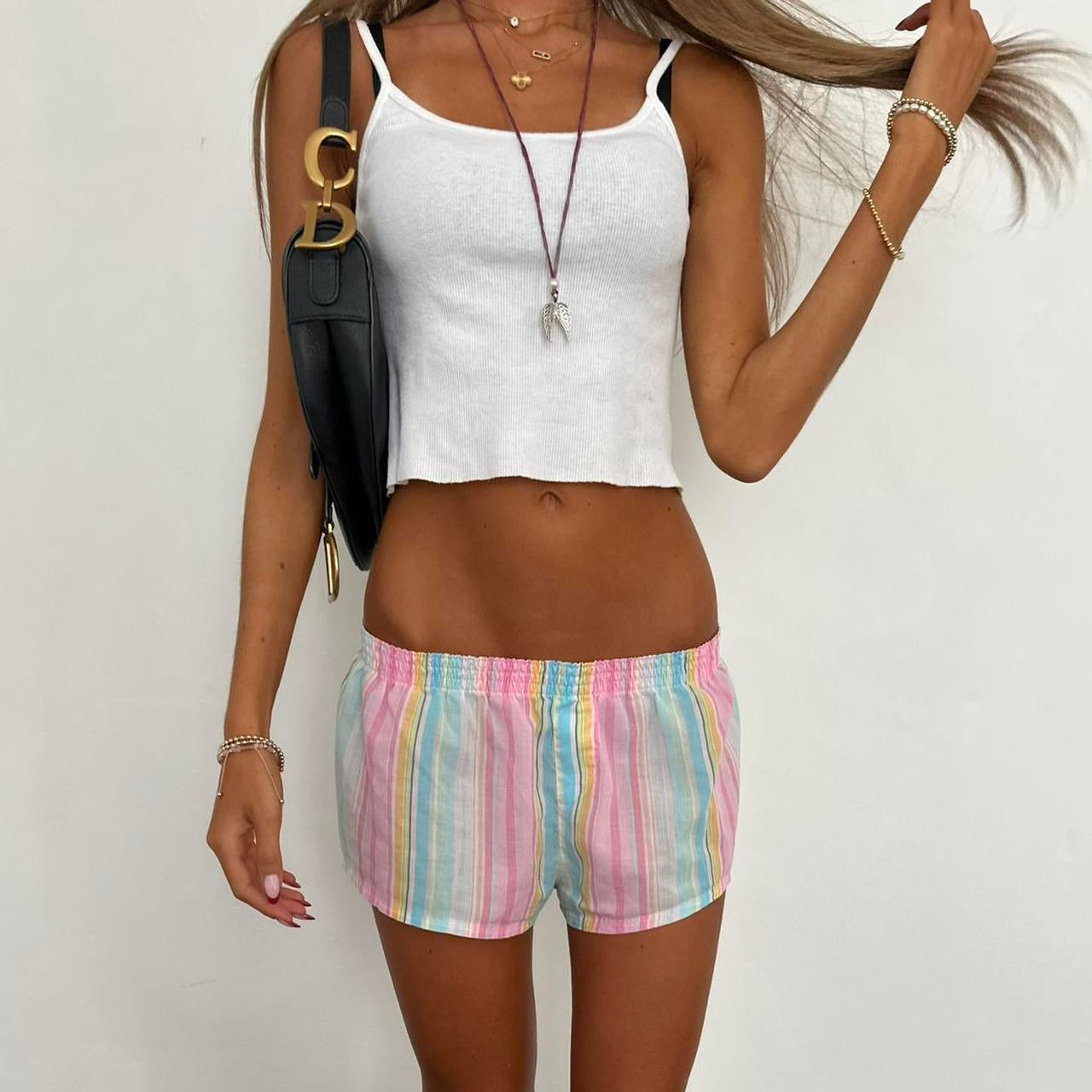 Vintage 2000’s Victoria’s Secret pastel boxer shorts