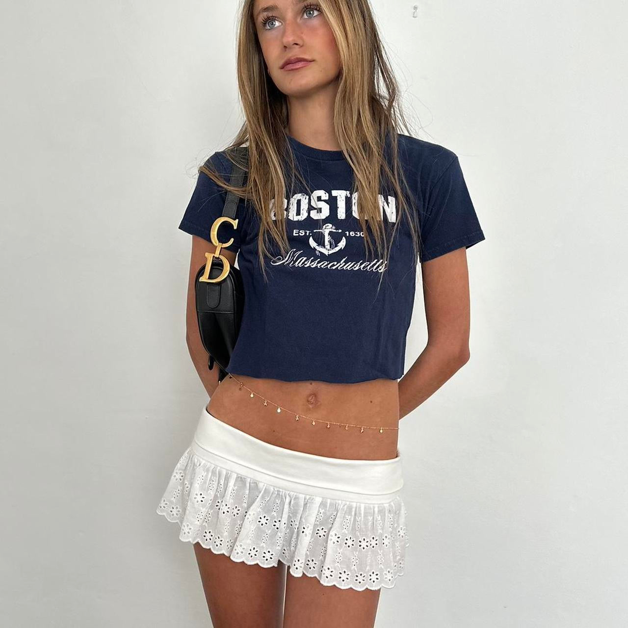 Vintage Boston baby tee