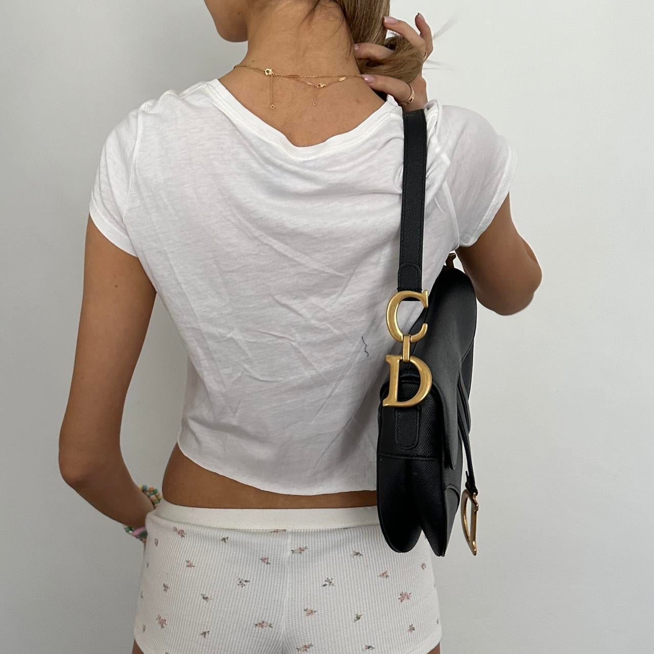 Vintage Ralph Lauren white American flag baby tee