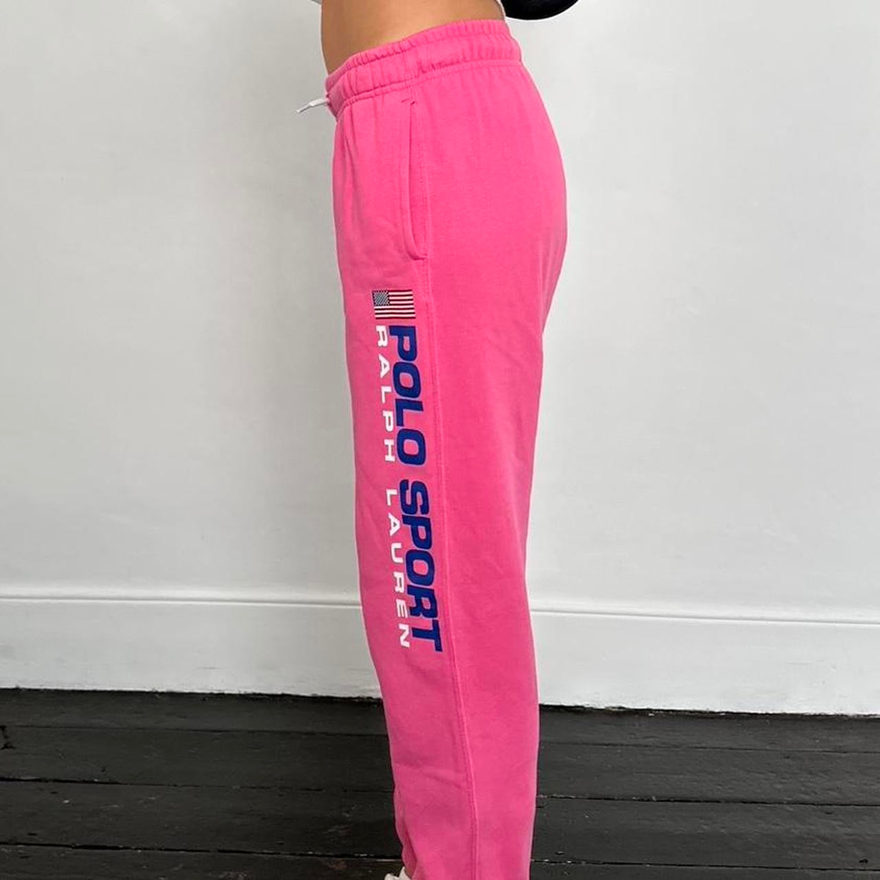 Vintage 2000’s Polo Sport pink sweatpants