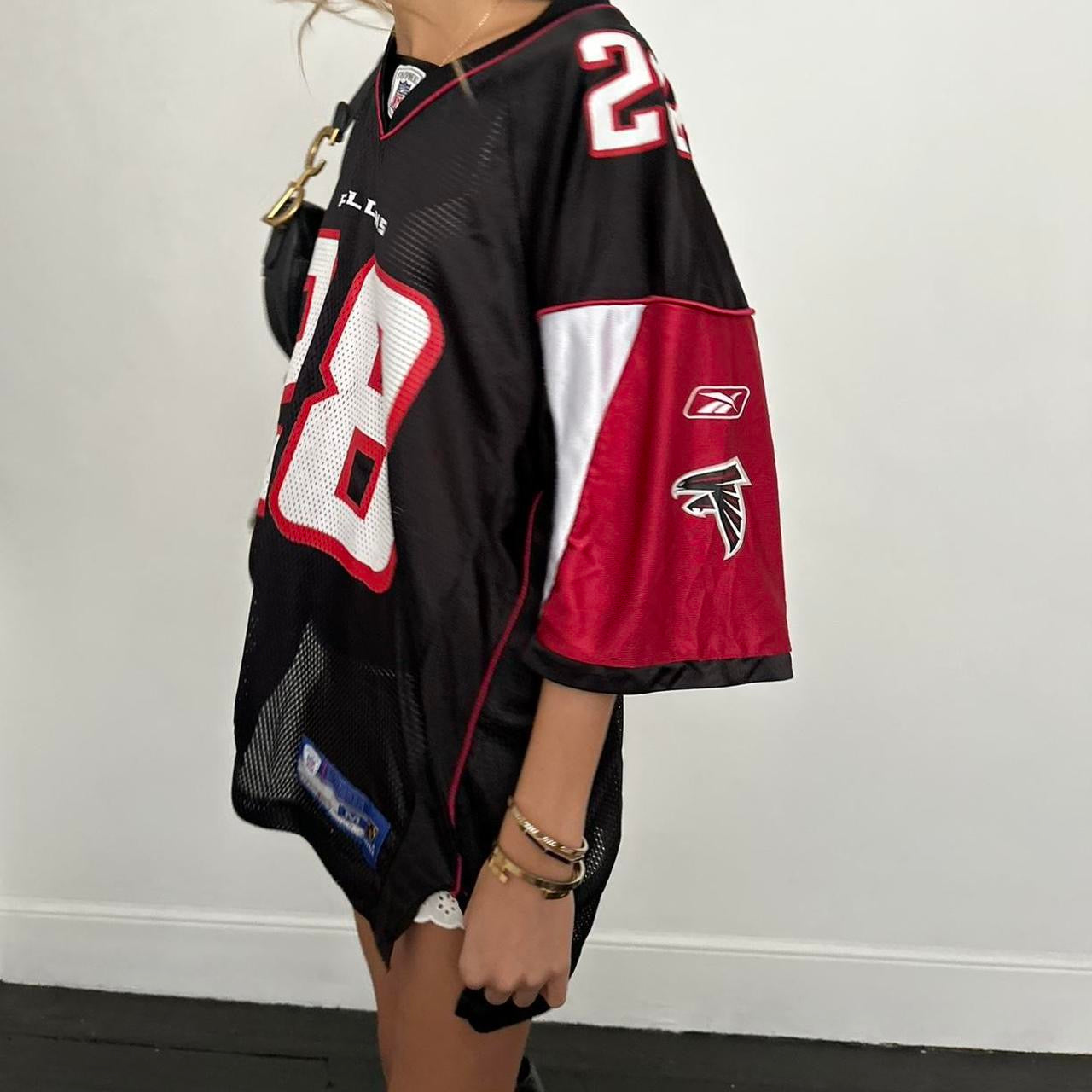 Vintage black and red oversized jersey š¤