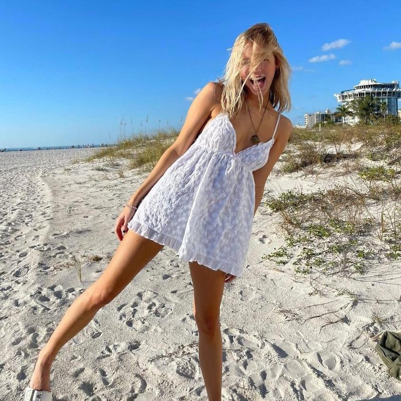 Vintage Victoria’s Secret babydoll slip 🦢