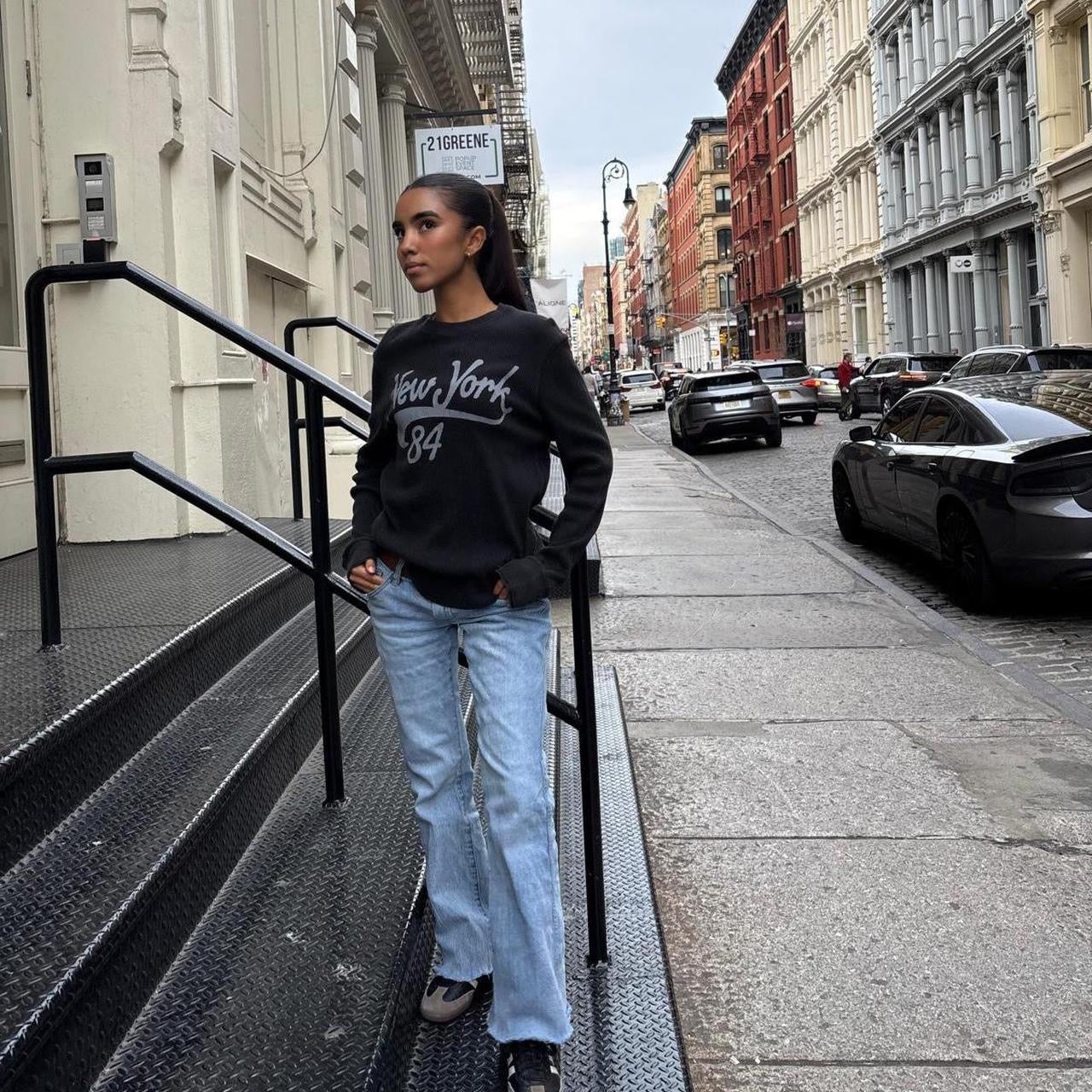 Vintage varsity New York long sleeve top