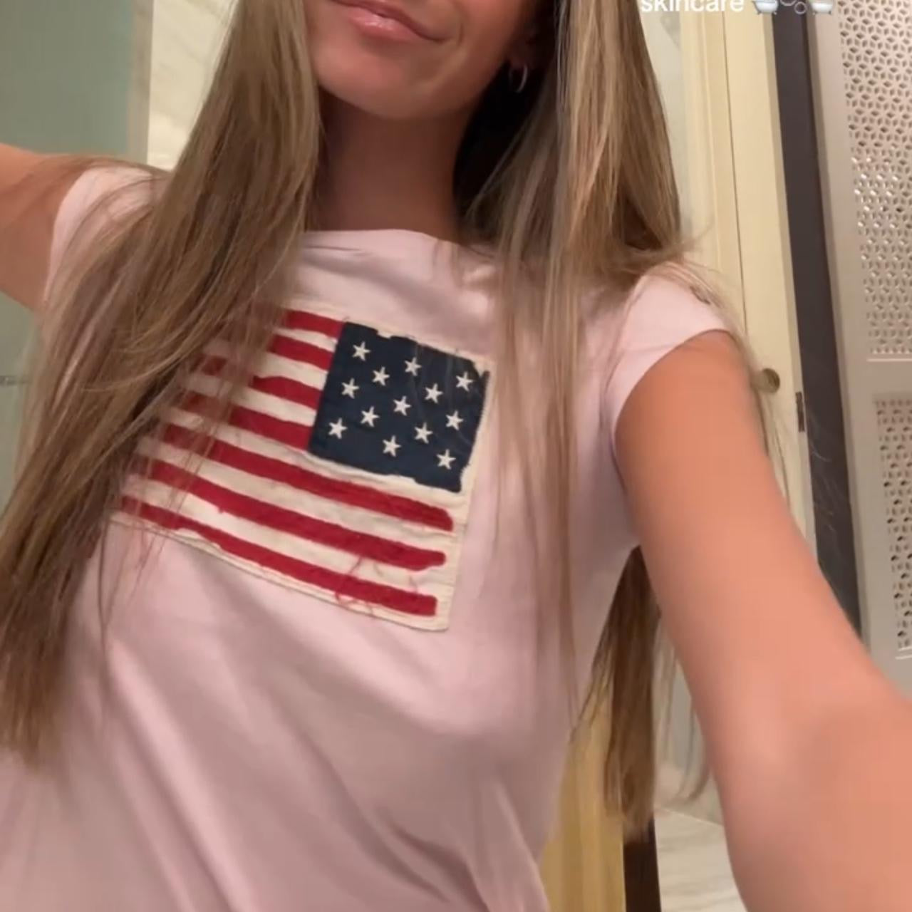 Vintage rare pink Ralph Lauren baby tee