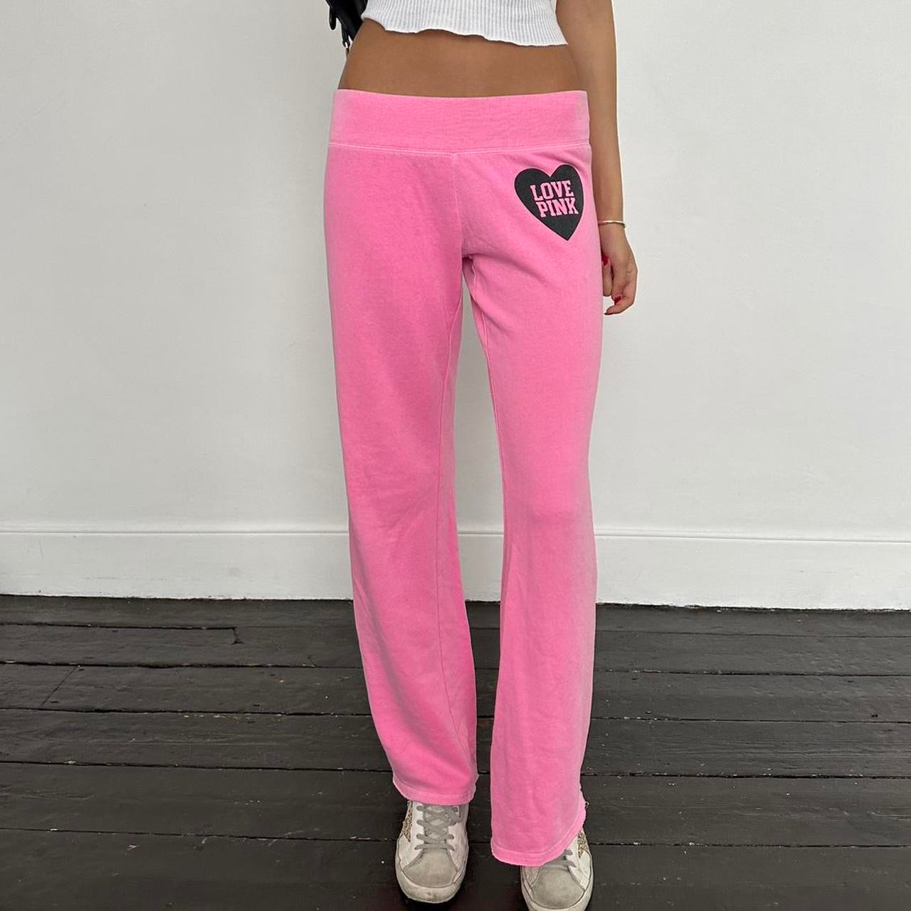 Vintage 2000’s Victoria’s Secret love pink sweatpants