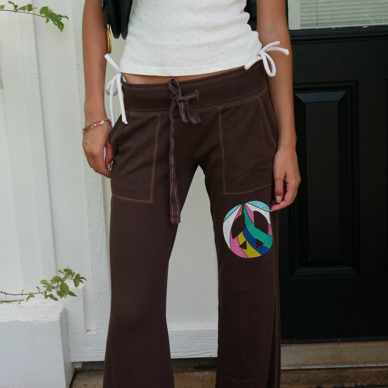 Vintage 2000’s Victorias Secret brown sweatpants