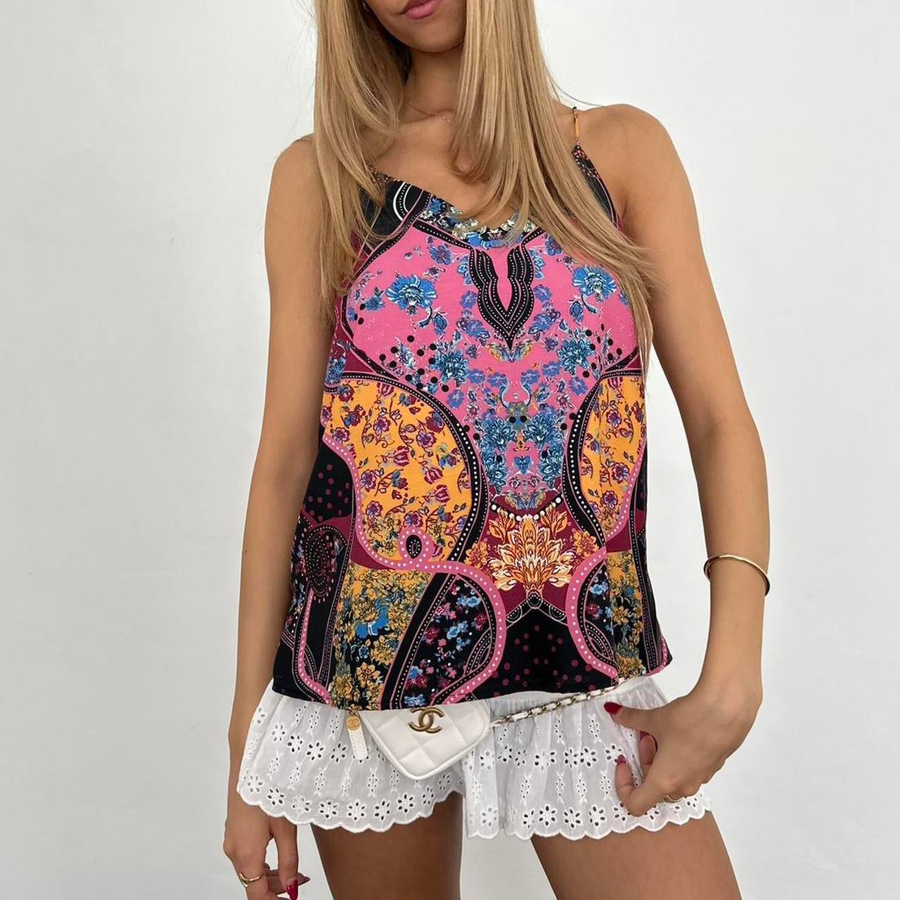 Vintage 2000’s paisley top