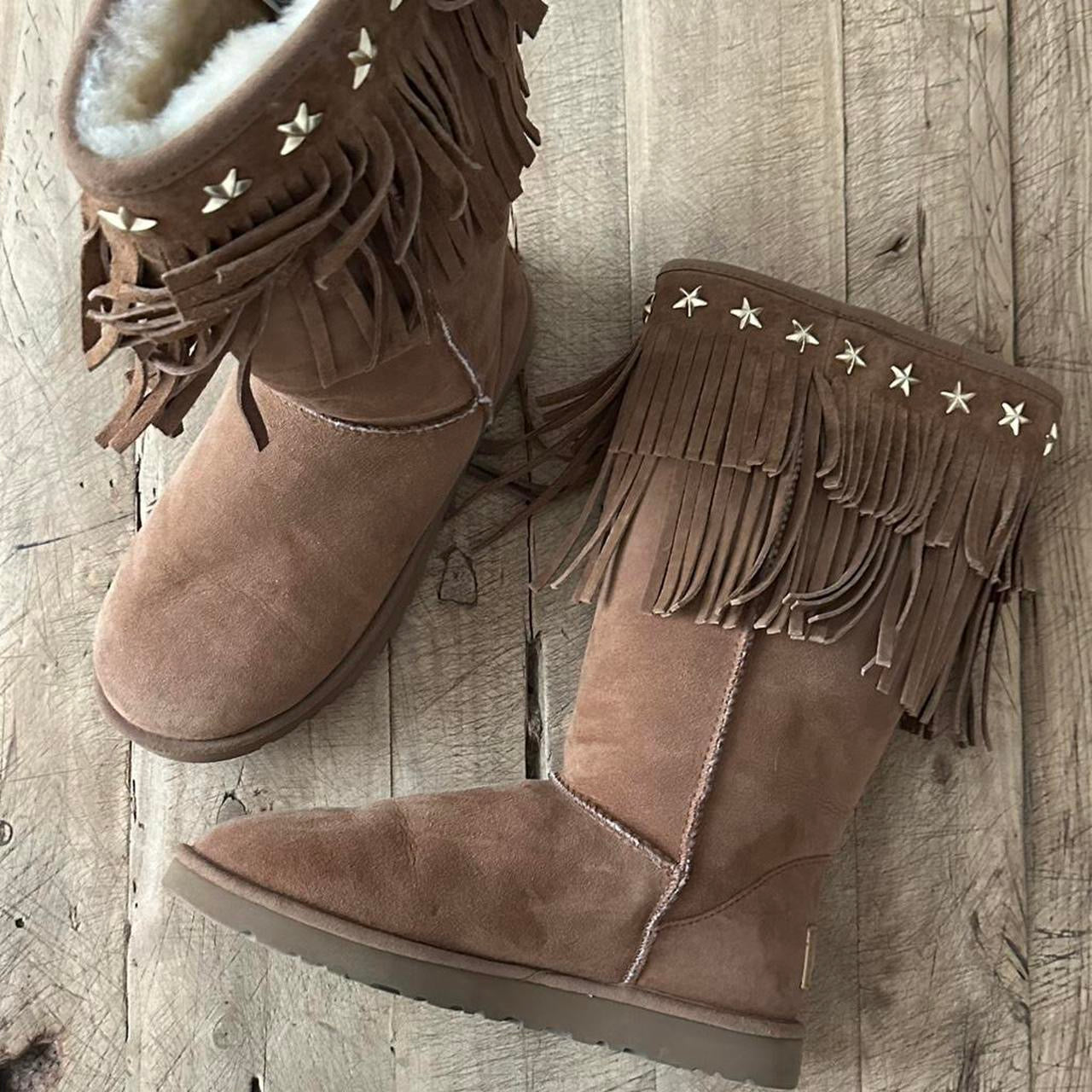 Vintage 2010 Jimmy Choo X Ugg boots