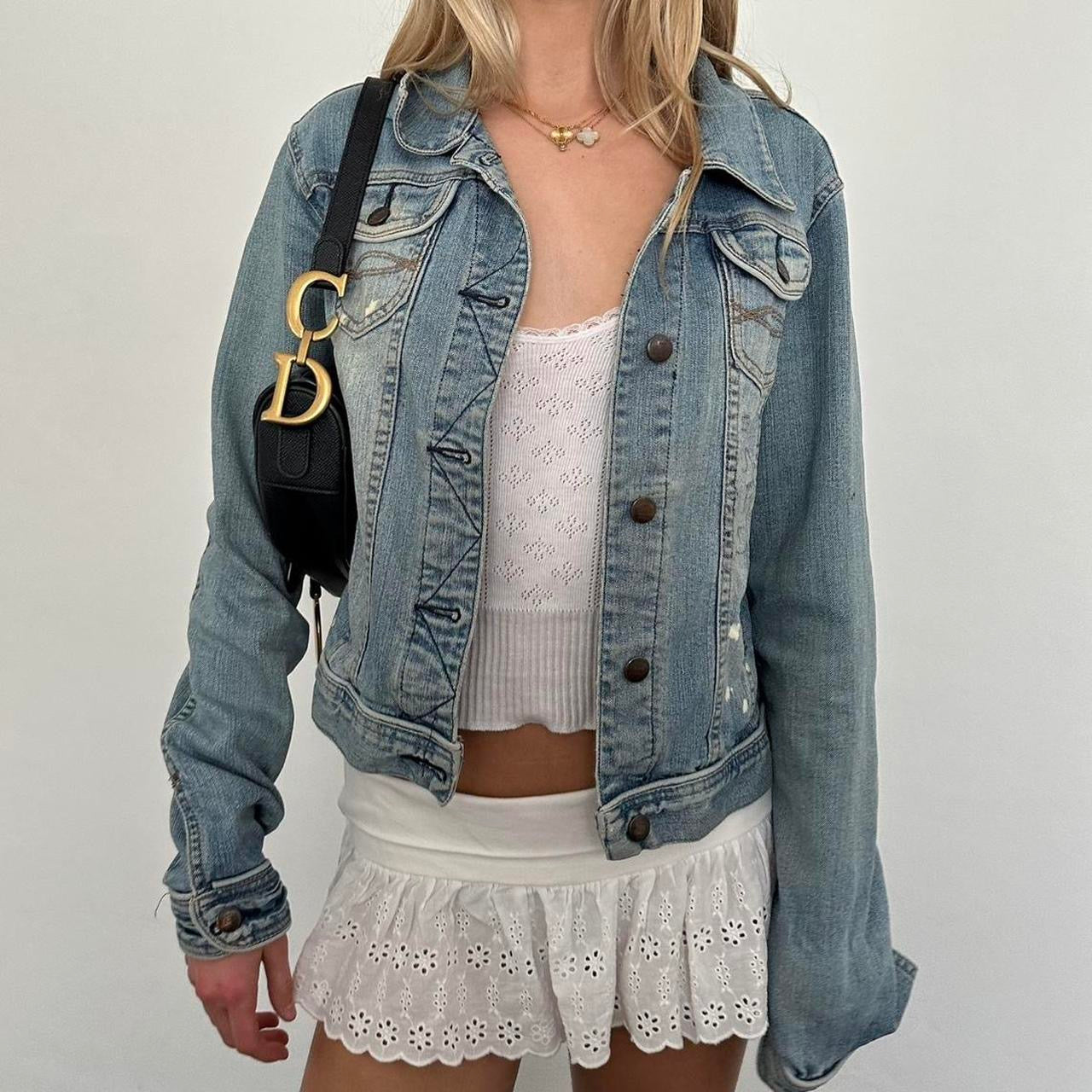 Vintage denim Abercrombie jacket
