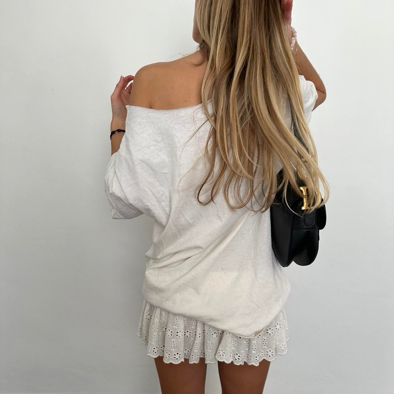 Vintage 90’s ‘You’re my crush’ off the shoulder top