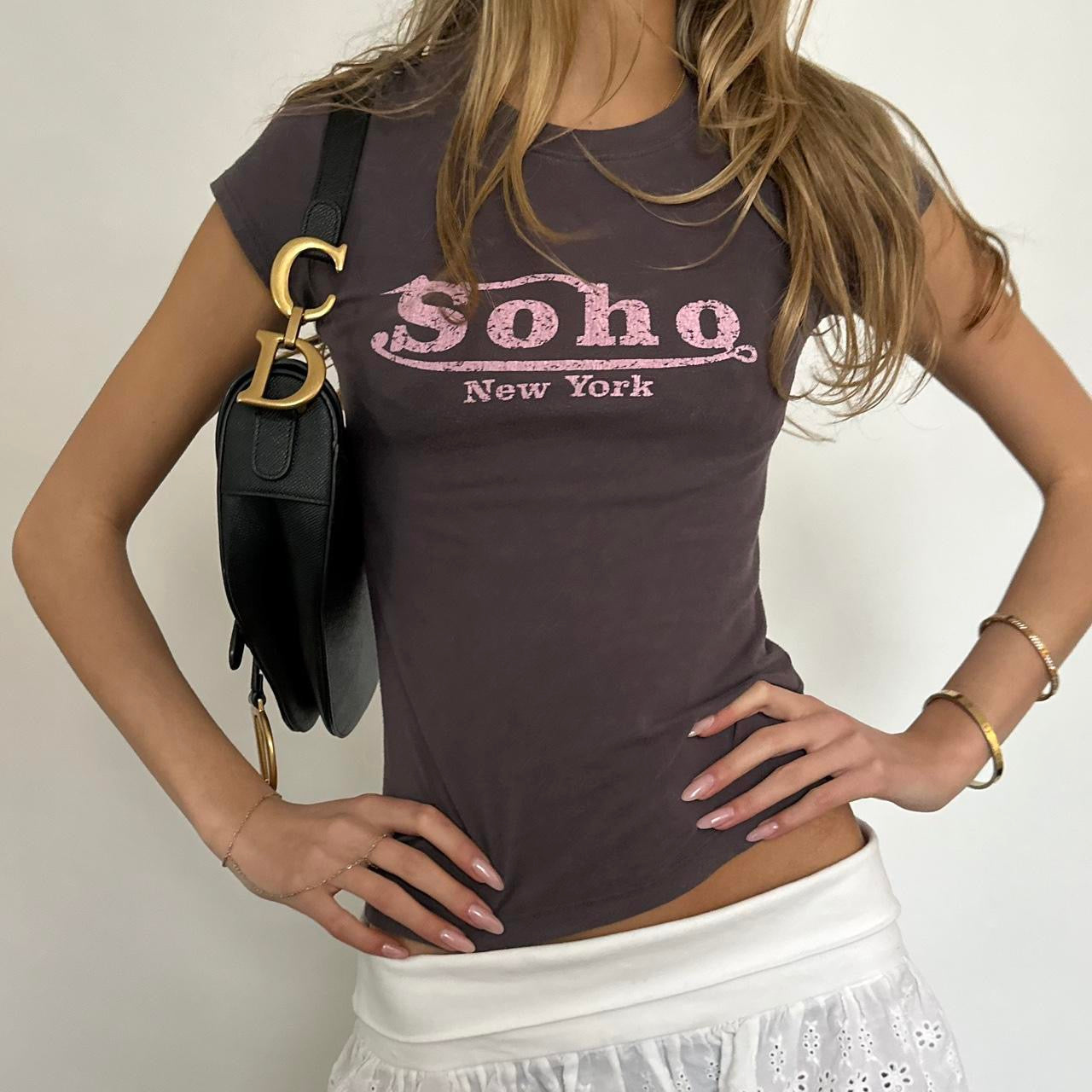 Vintage 90’s Soho New York baby tee