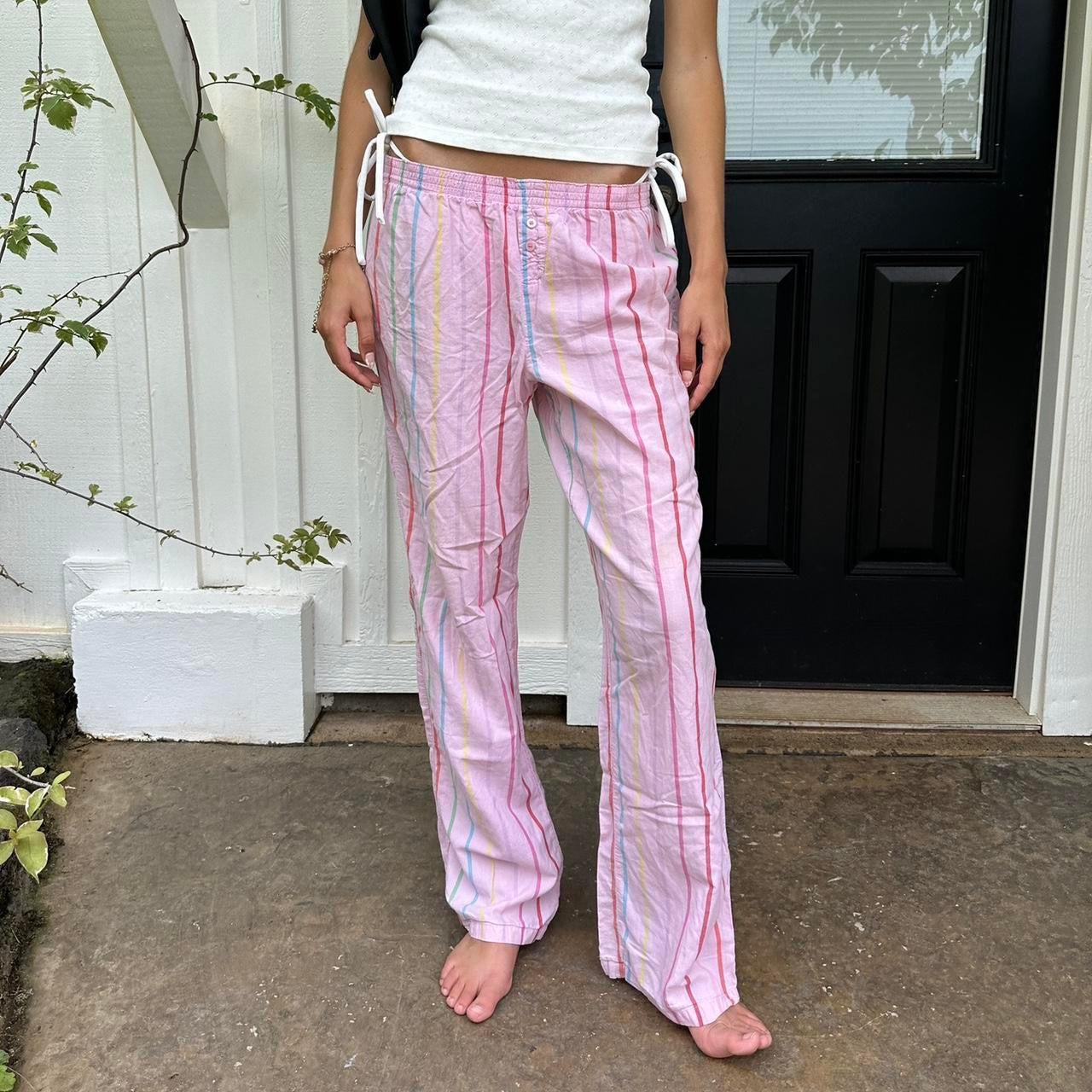 Vintage 2000’s Victoria’s Secret striped pants