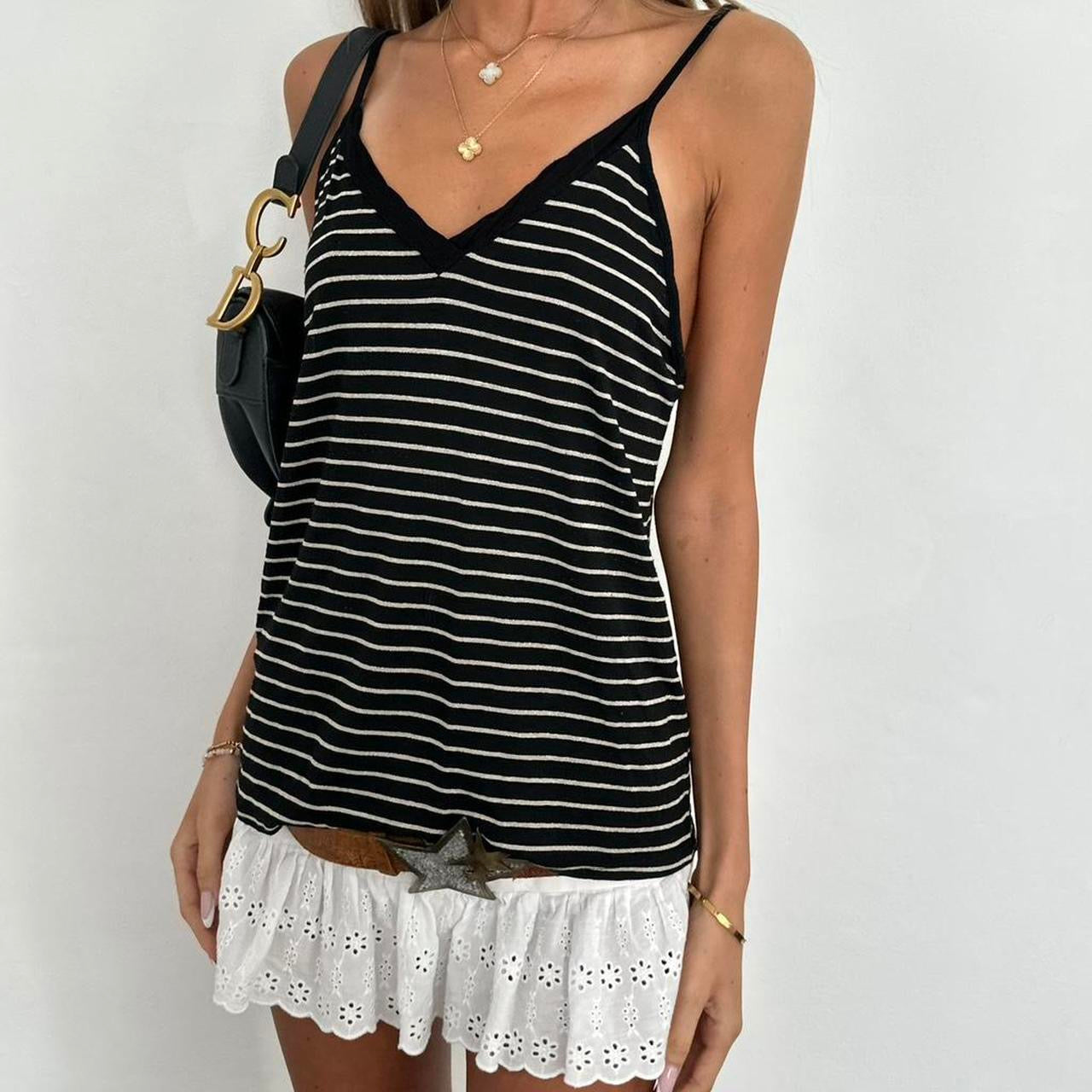 Vintage 00s striped cami top