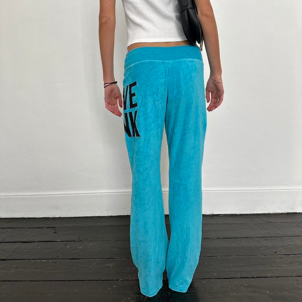 Vintage Victoria’s Secret Pink blue velvet pants