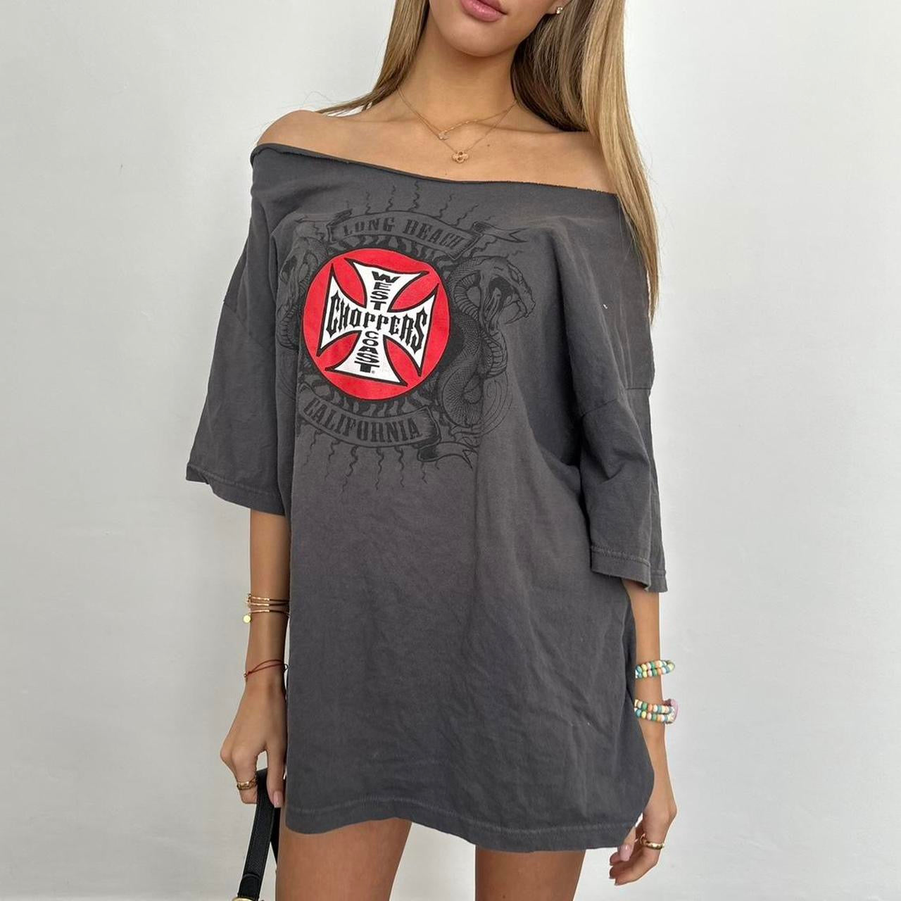 Vintage West Coast off shoulder top