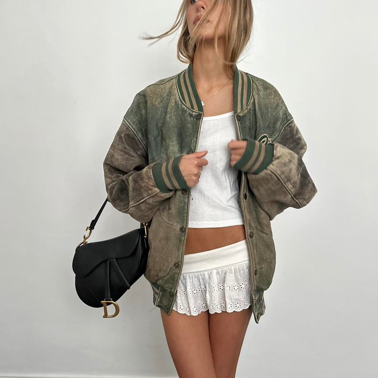 Vintage 90’s Ford rare leather jacket
