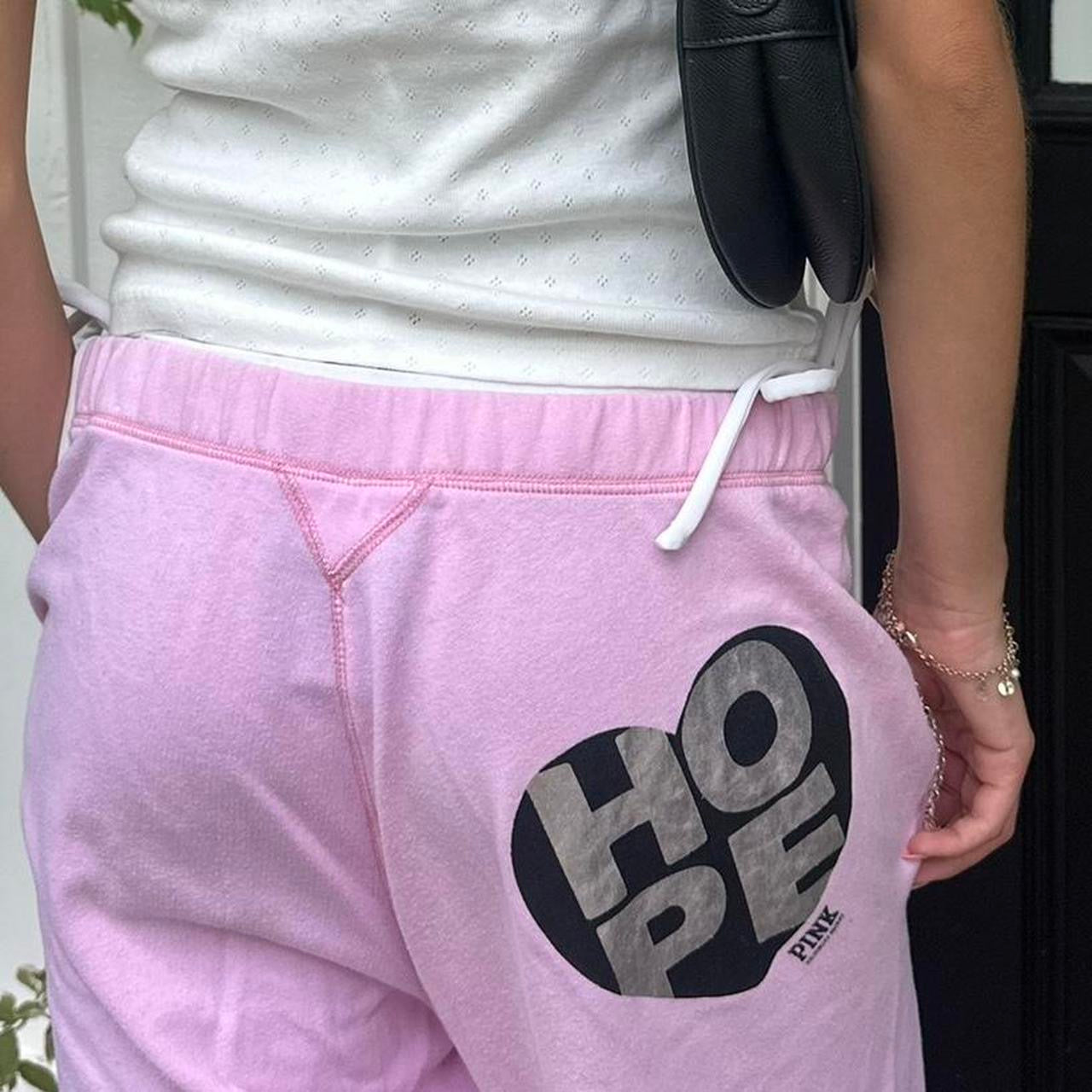 Vintage 2000’s Victoria’s Secret HOPE slogan pants