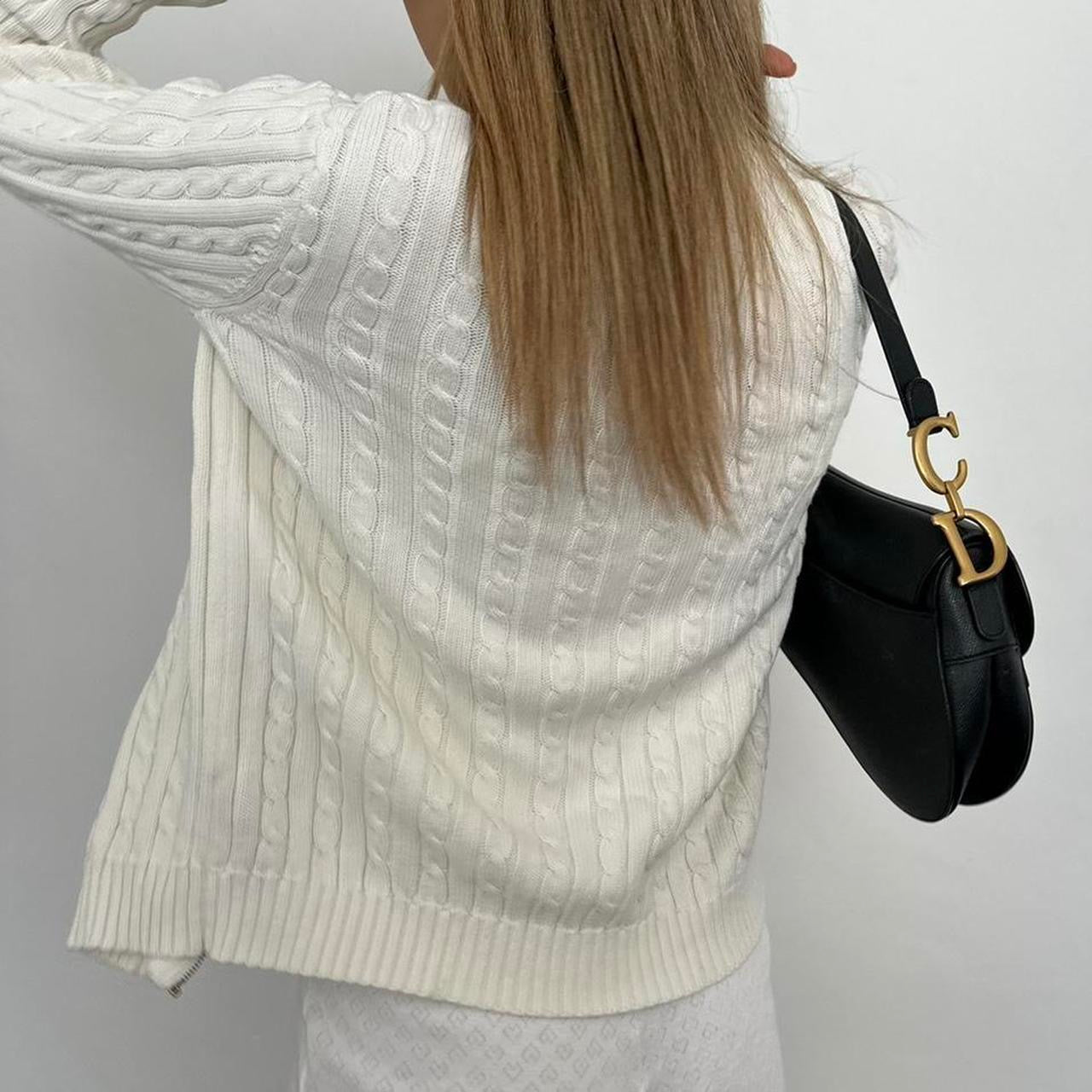 Vintage Ralph Lauren cable knit zip up cardigan