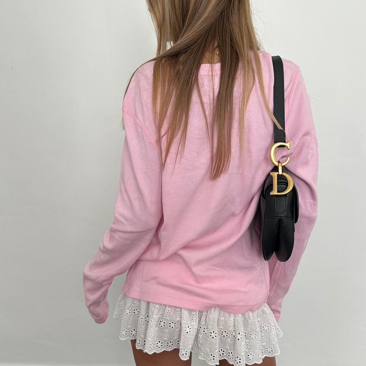 Vintage Ralph Lauren pink long sleeve top