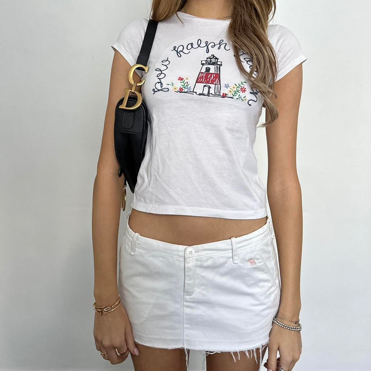 Vintage Polo Ralph Lauren lighthouse baby tee š