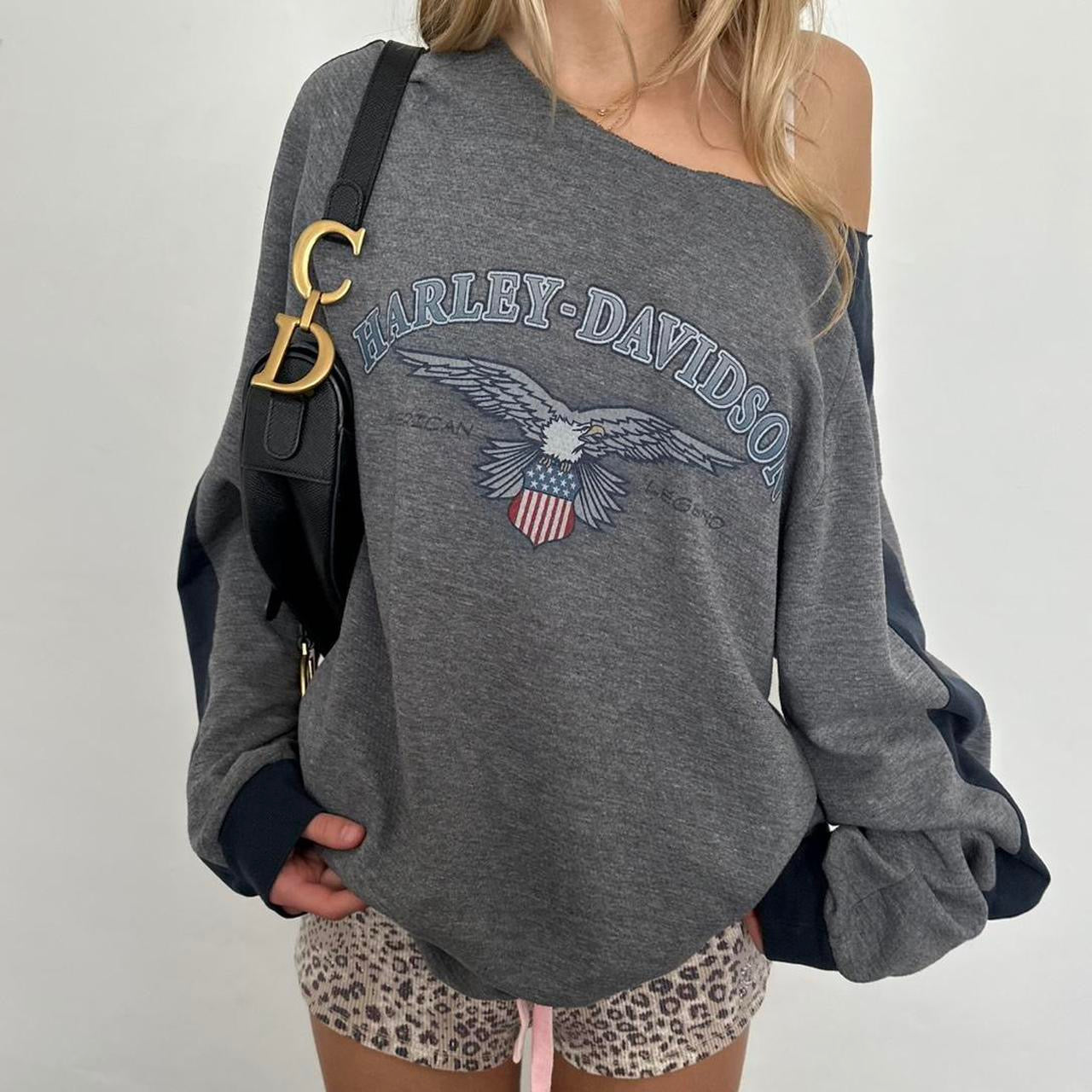 Vintage Harley Davidson graphic sweatshirt