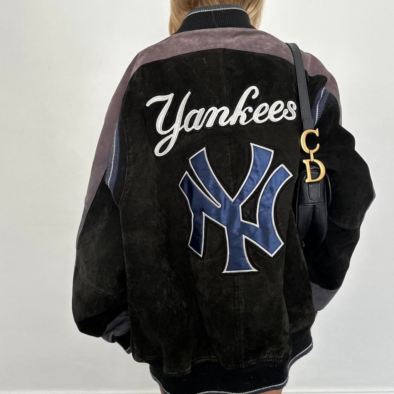 Vintage 90’s New York leather jacket