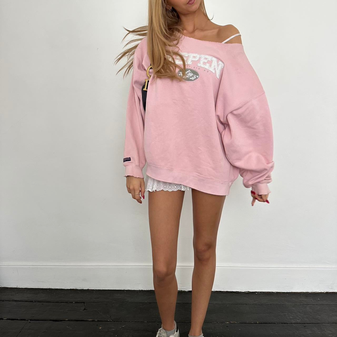 Vintage 90’s Aspen off the shoulder sweatshirt