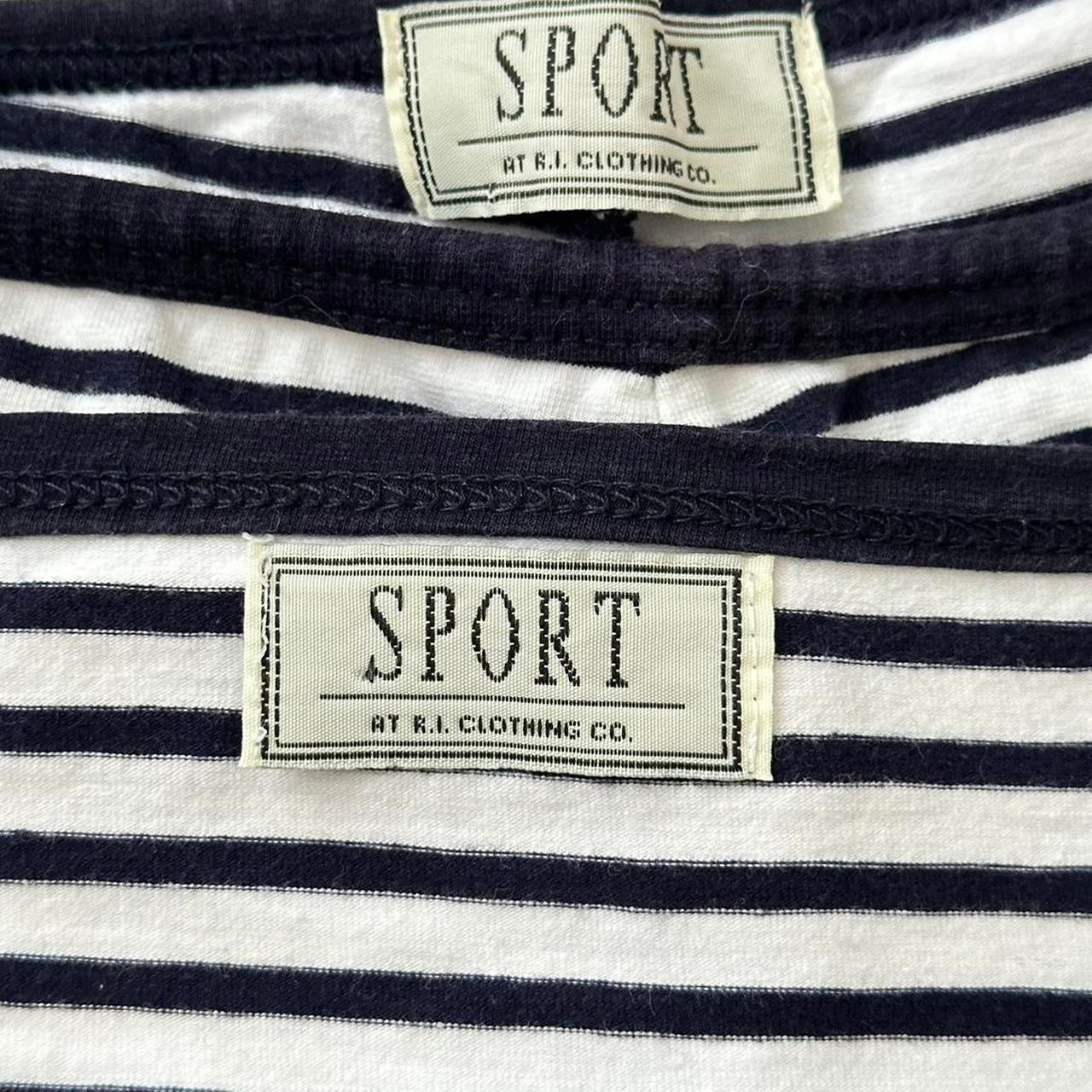 Vintage 90’s Sport striped shorts and cami two-piece set