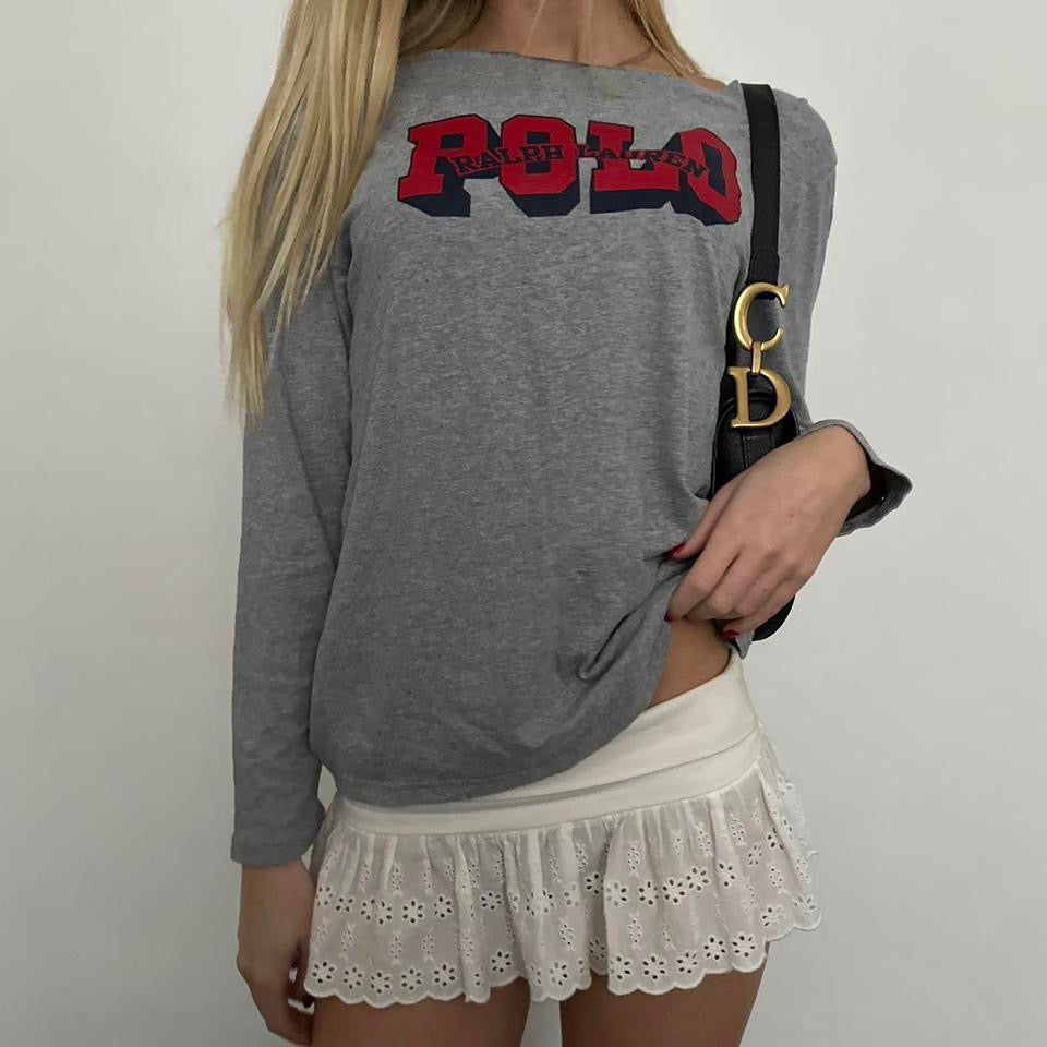Vintage Polo Ralph Lauren graphic long sleeve top