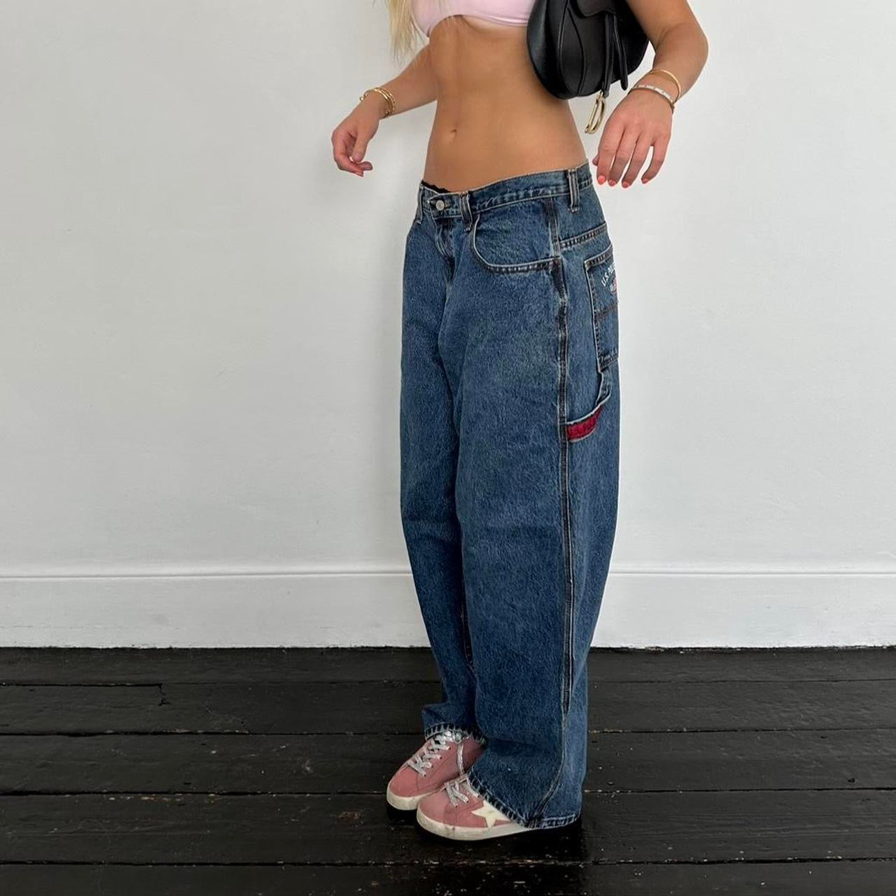 Vintage 2000s blue carpenter jeans