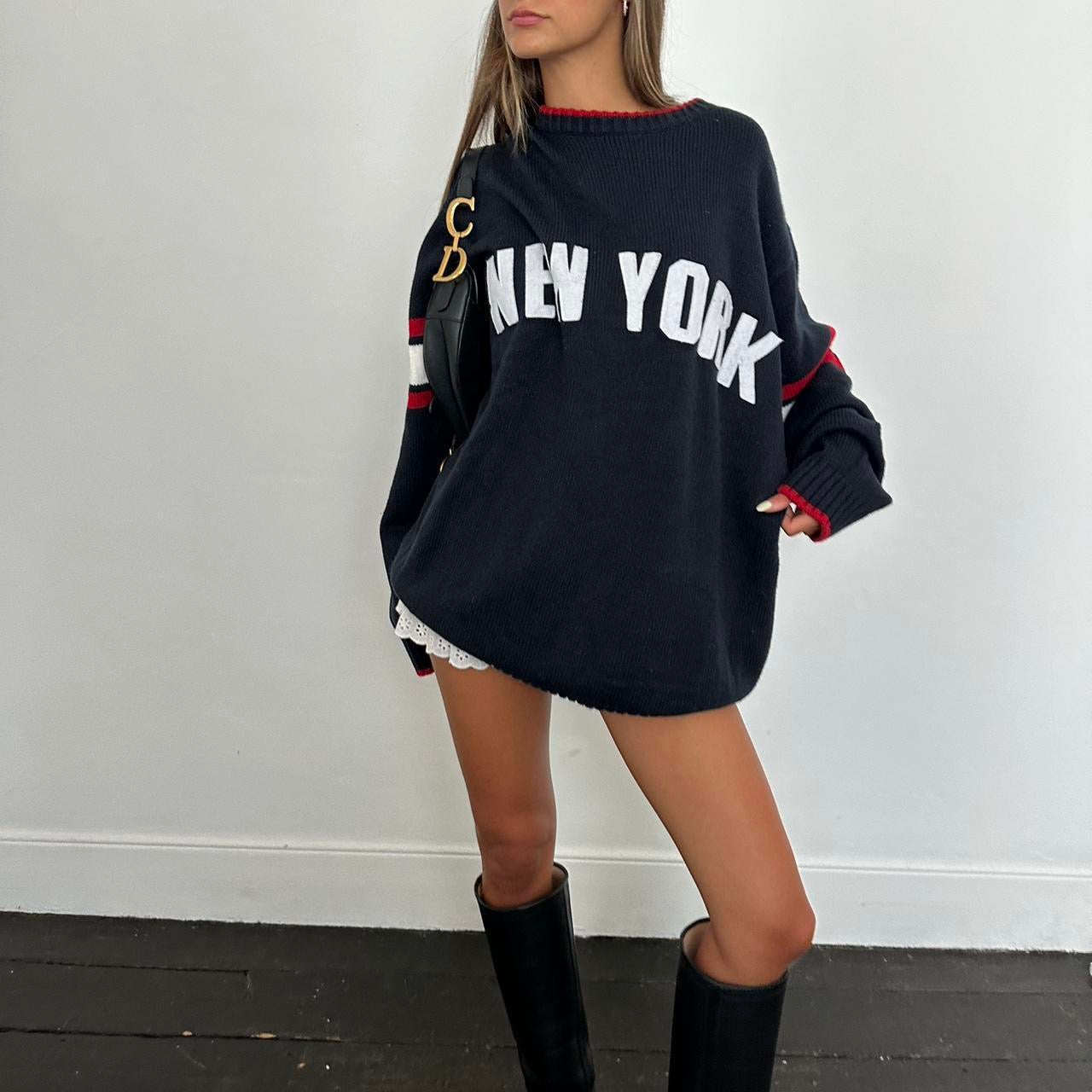 Vintage New York knitted jumper