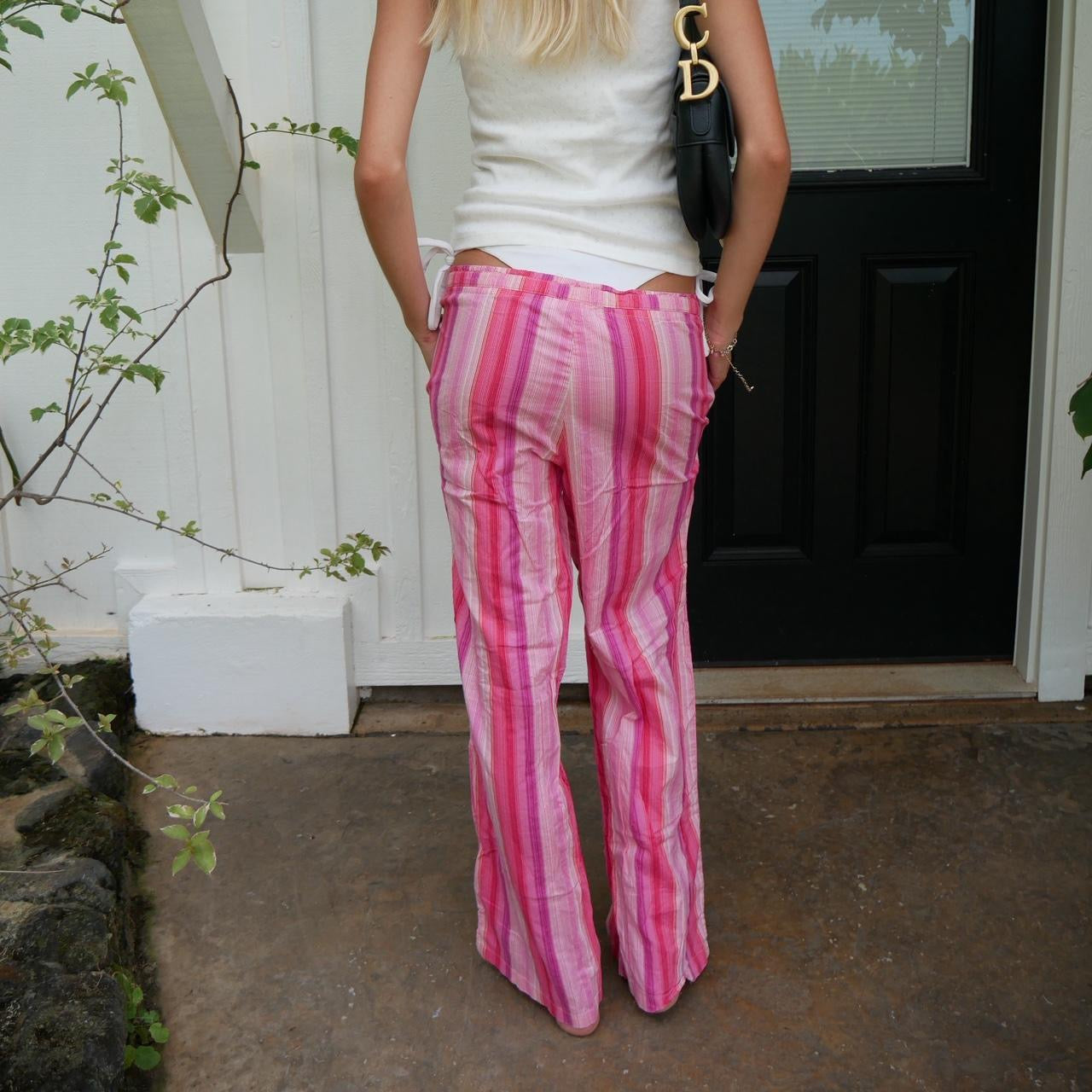 Vintage 2000’s Victorias Secret striped pants