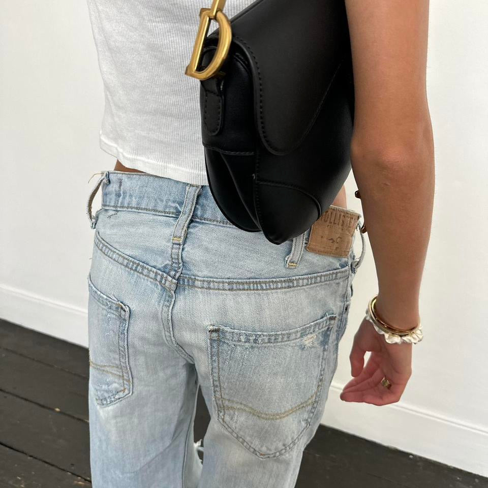 Vintage Hollister 2000’s blue bootcut jeans