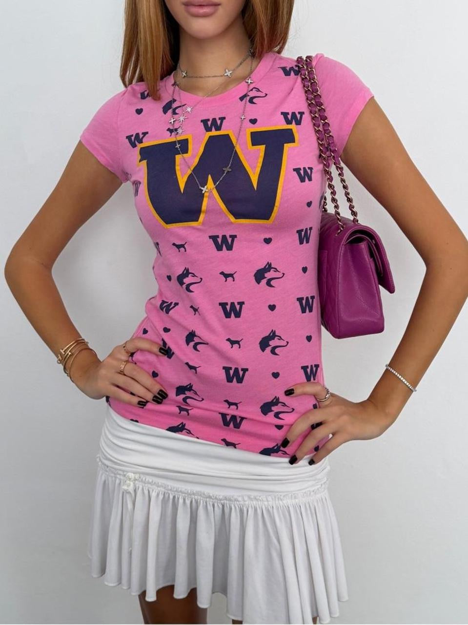 Vintage 2000’s Victoria’s Secret Pink varsity top