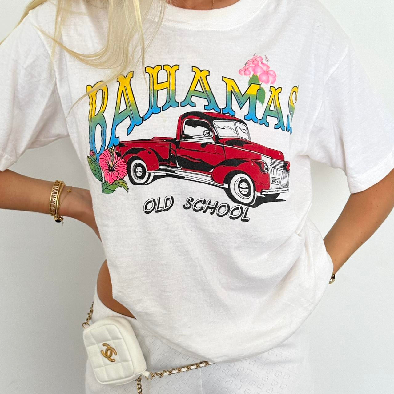 Vintage 90’s Bahamas graphic fun T-shirt
