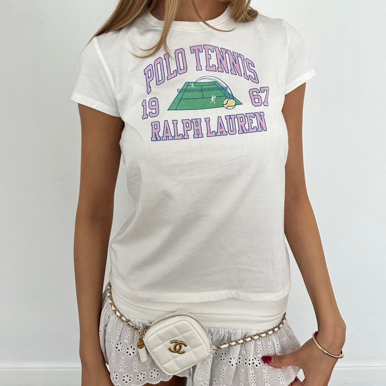 Vintage Ralph Lauren Tennis baby tee