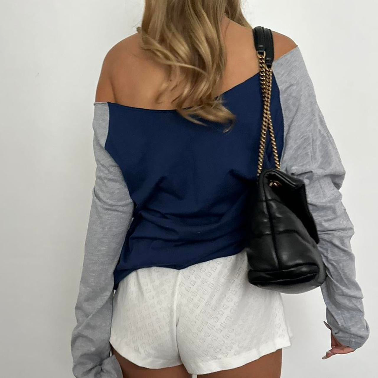 Vintage Ralph Lauren long sleeve off shoulder top