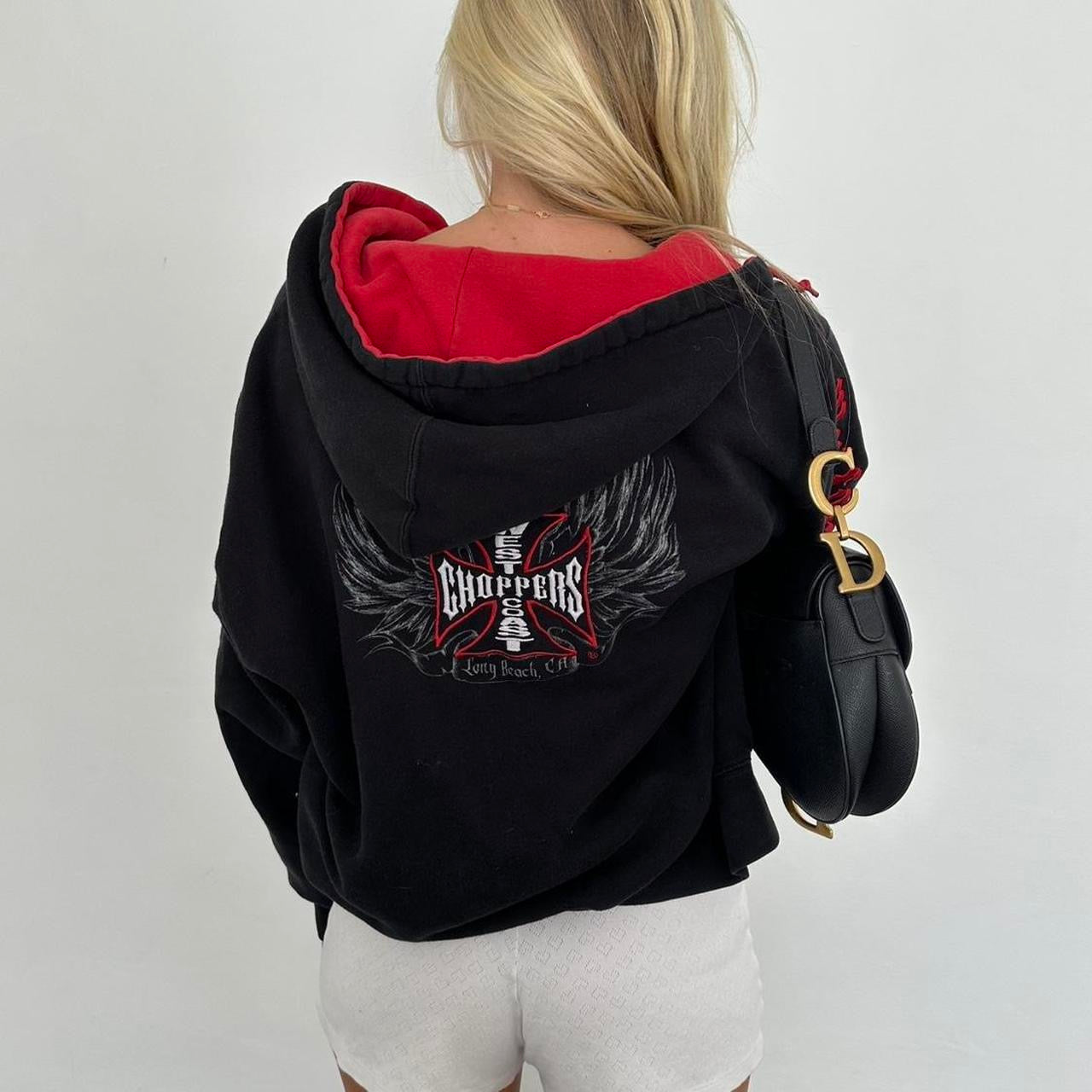Vintage 2000’s West Coast Choppers black hoodie