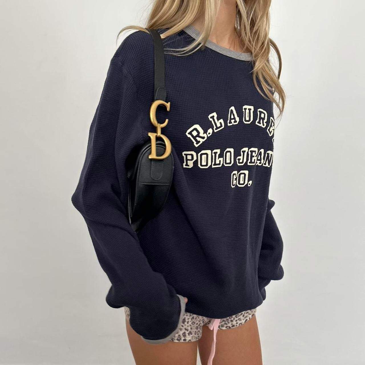 Vintage Polo Ralph Lauren long sleeve waffle top