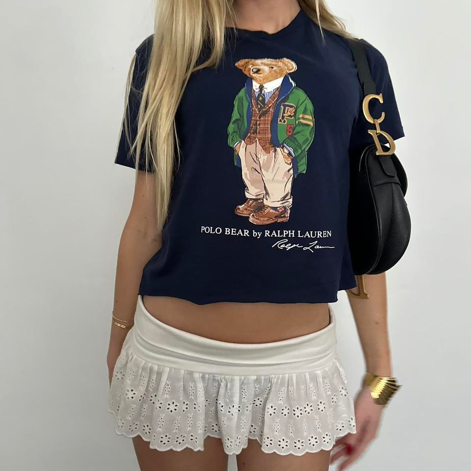 Vintage Ralph Lauren teddy bear baby tee
