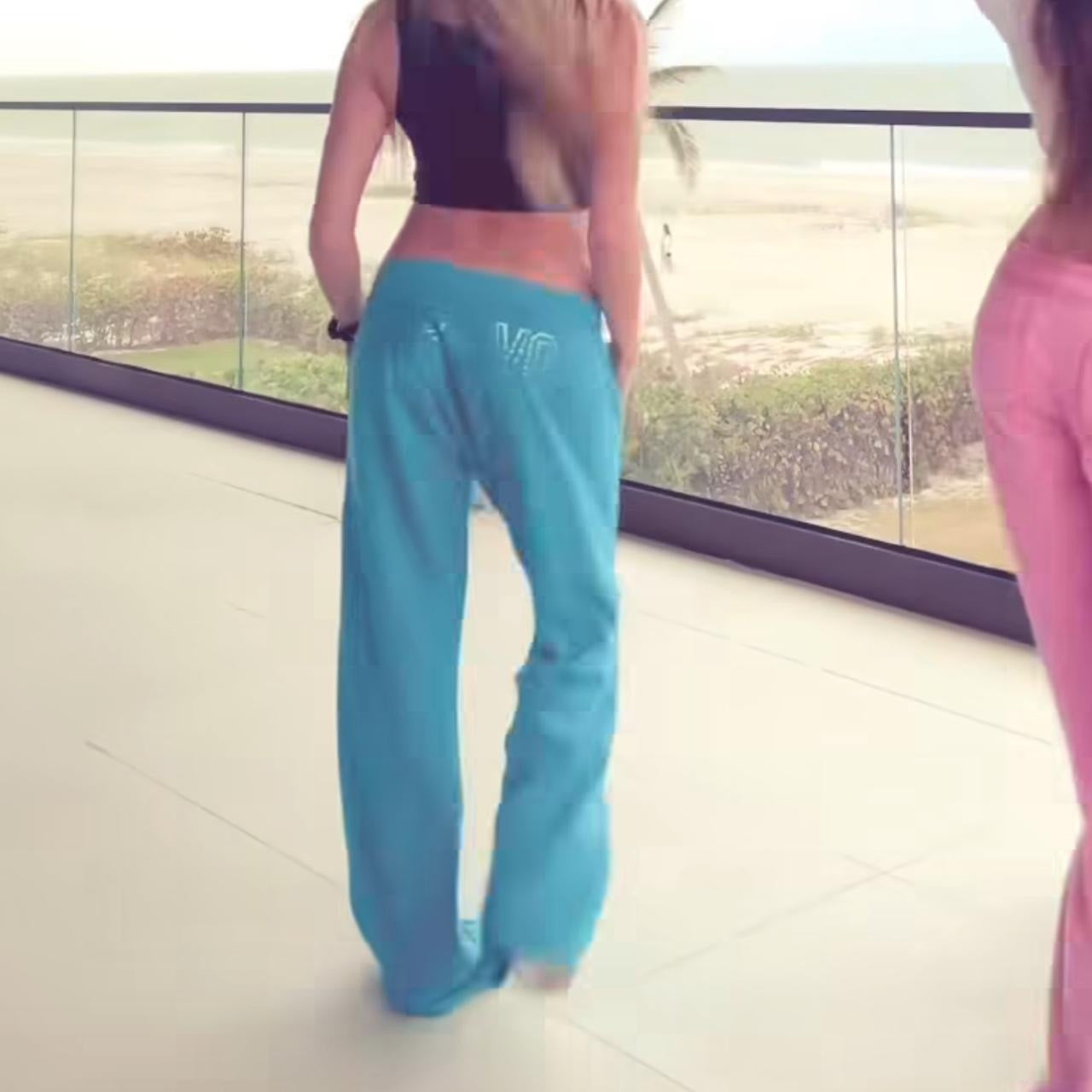 Vintage 2000’s Victoria’s Secret blue sweatpants