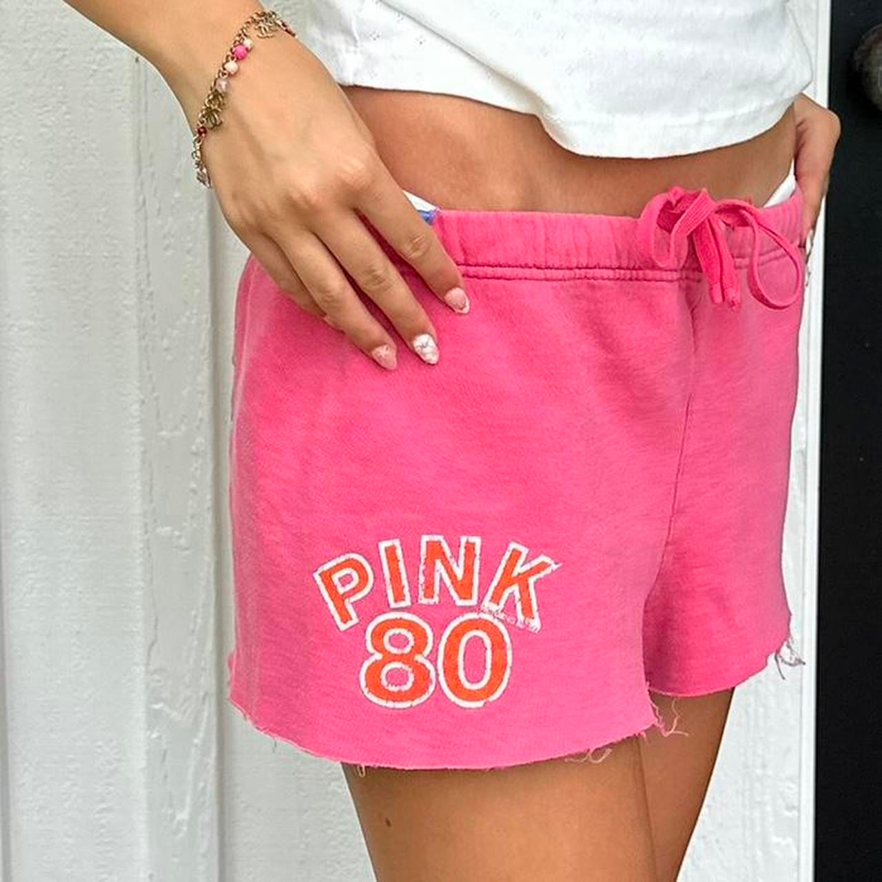 Vintage 2000s Victoria’s Secret Pink graphic shorts