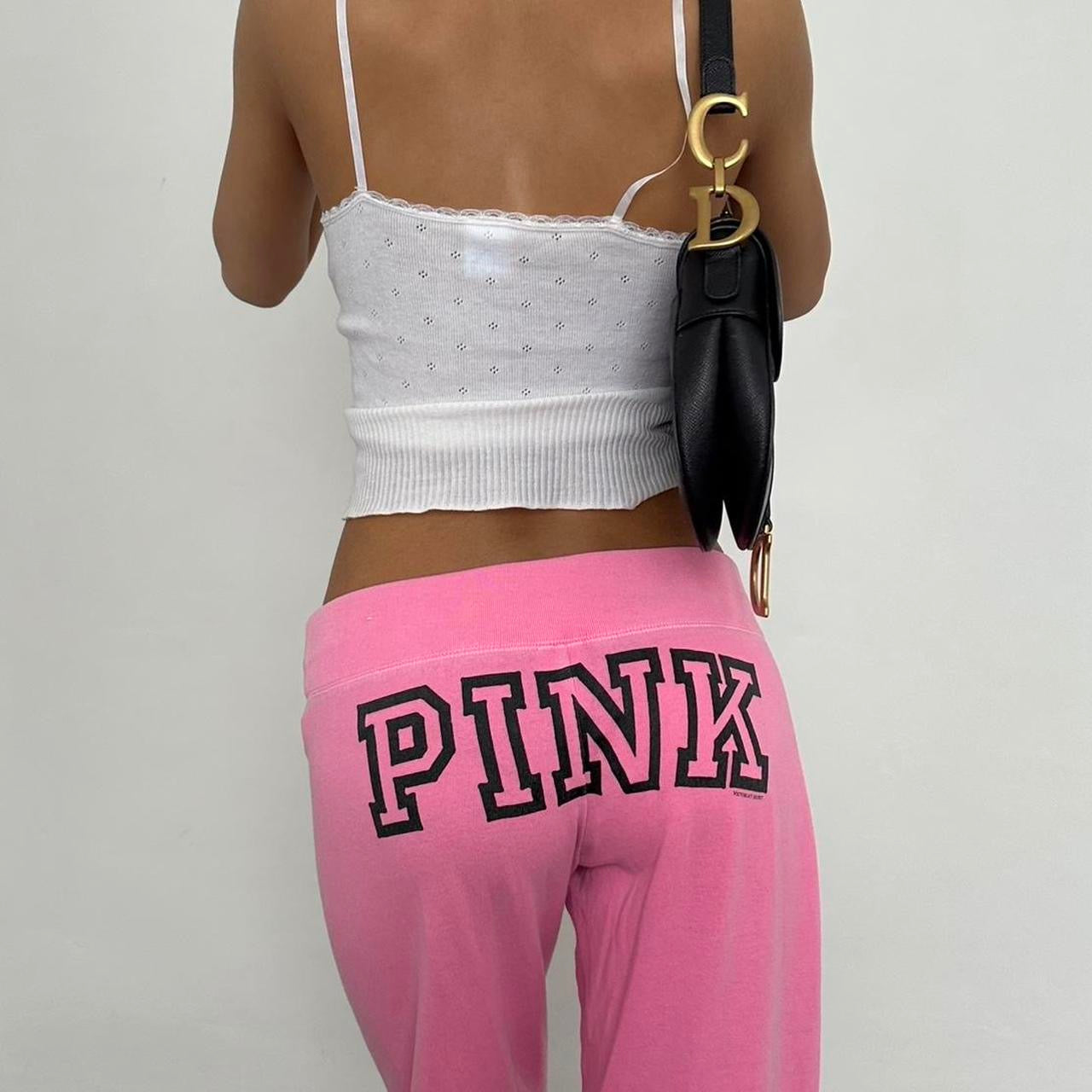 Vintage 2000’s Victoria’s Secret love pink sweatpants