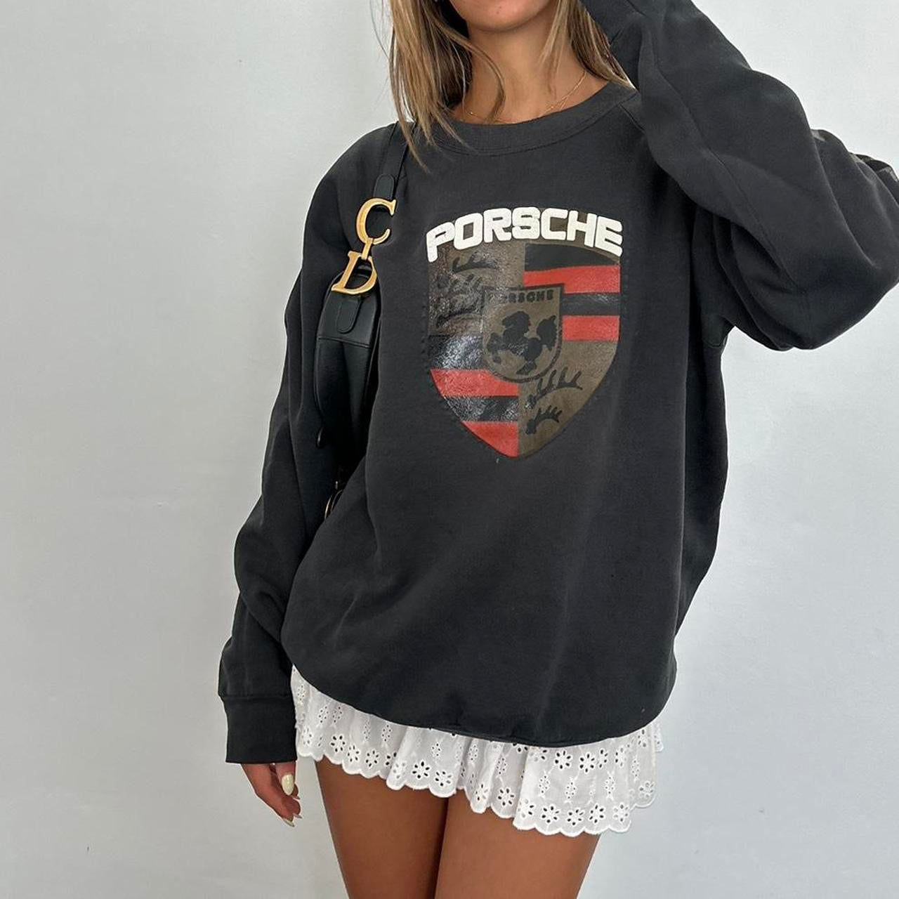 Vintage Porsche Design authentic black sweatshirt